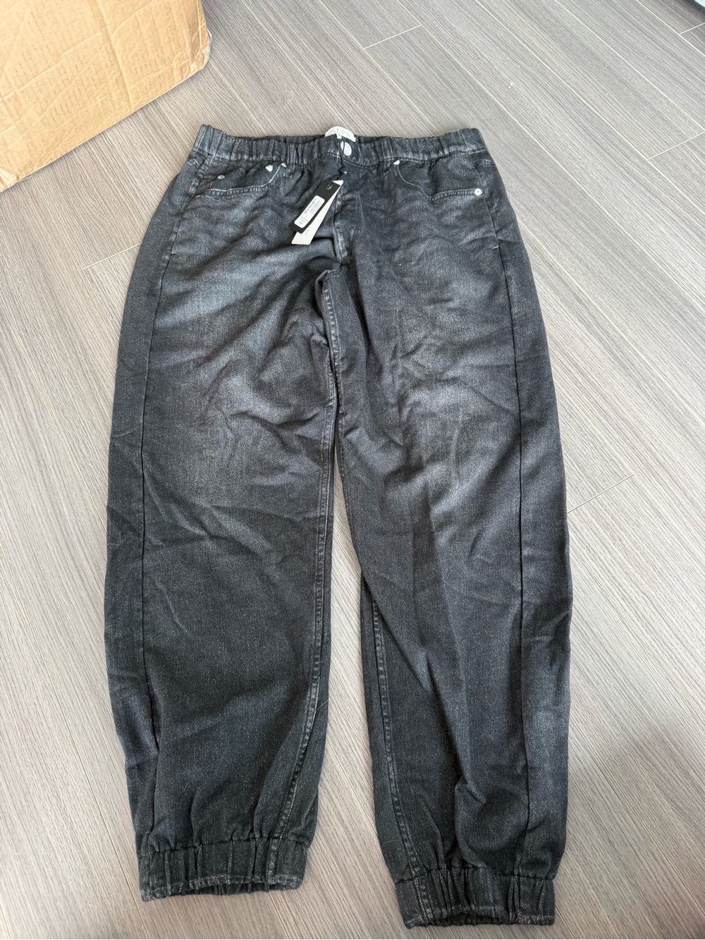 Rag & Bone FADED BLACK MIRAMAR TERRY JOGGER PANT - Picture 3 of 4